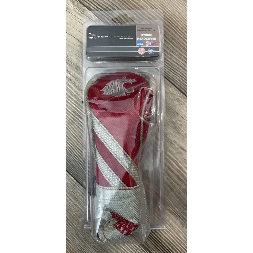 NCAA Washington State Cougars Golf Team Effort Hybrid Headcover, New‎ - Picture 2 of 7